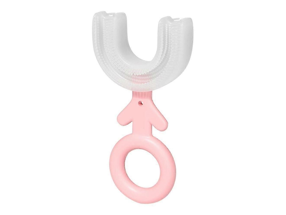 Escova de Dentes Infantil Manual em Formato U com 360 para Limpeza Bucal Crianças Pequenas e Bebês. Macia Grau Alimentício. GOKOCO