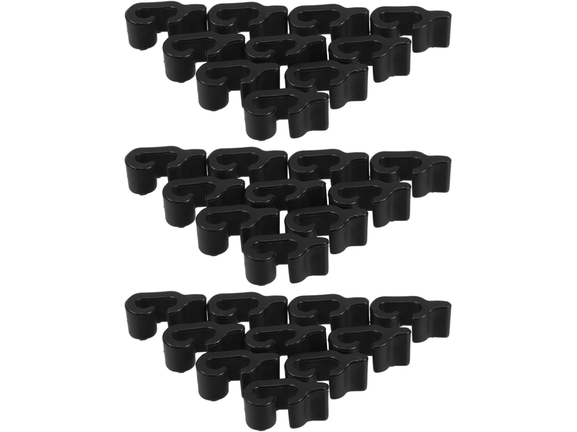 Yardenfun Conjunto De 40-travas Arame Plástico Gaiolas Animais Estimação, Conectores Portas De Gaiolas, Cercas