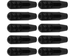 Conjunto de 10 Cabos Curtos HEALEVED em Plástico Preto para Martelo Elétrico | S/MARCA