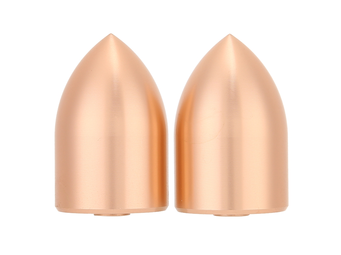 Aetheria 2pcs Tapas Antipoeira Dome de Alumínio Puro para Alto falante de 25 Núcleos com Som Baixo