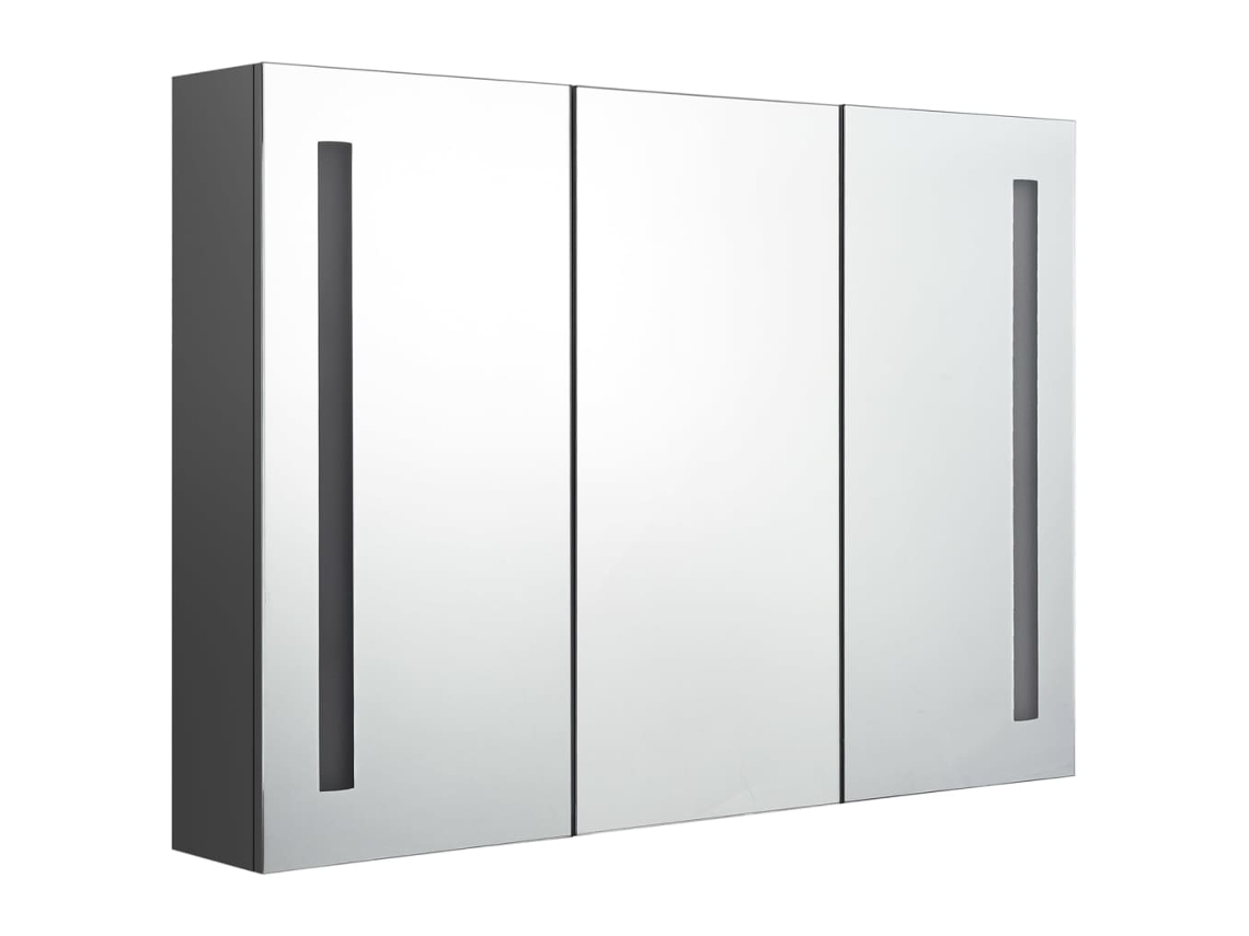 Bathroom Cabinet, Bathroom Cabinets Vidaxl Cinzeto Mdf (89 X 14 X 62 Cm)