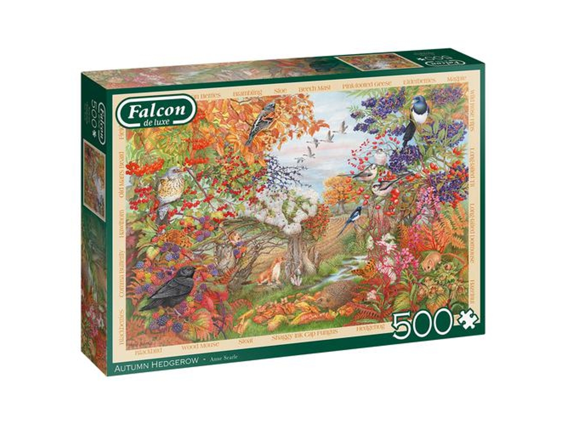 Falcon de Luxe Autumn Hedgerow 500Pcs Puzzle 500 Unidades