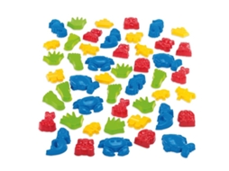 Conjunto De Brinquedos De Areia Eduplay Com 48 Peças Diversão Colorida Na Praia