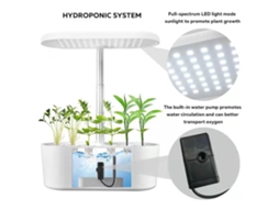 Luz De Crescimento Para Plantas Interiores Com Bomba De Água