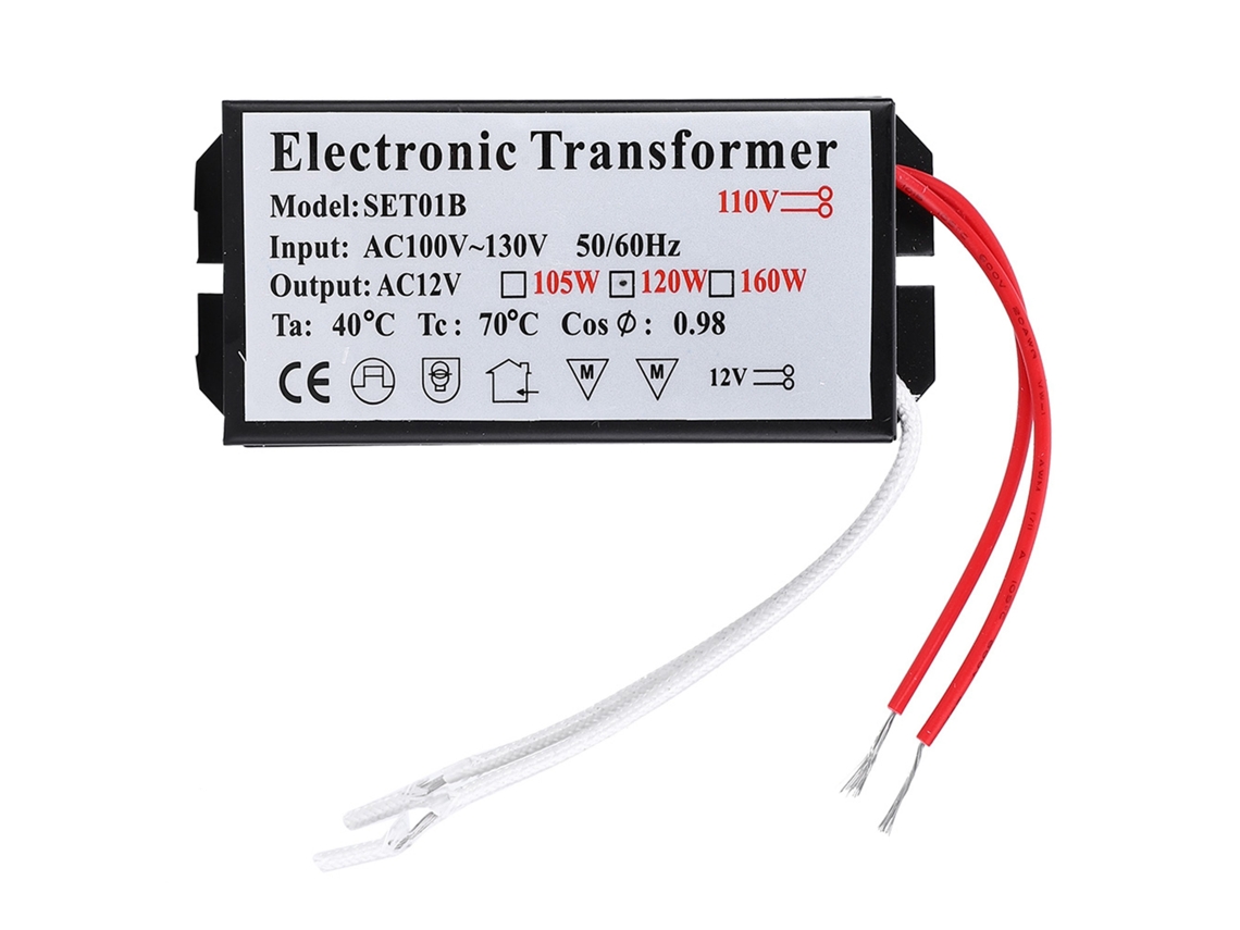 Conversor de Voltaje Transformador 110v para 12v | S/MARCA