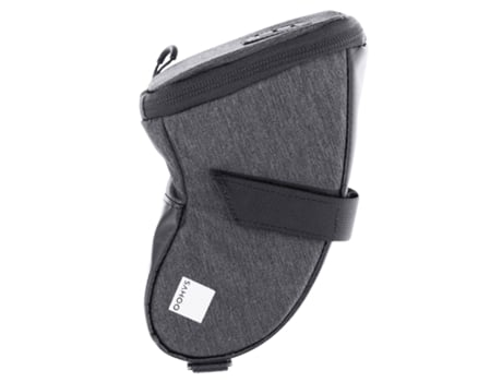 SAHOO Bolsa Sela Bicicleta 0 8L Impermeável Fixação Auto-Aderente 131470S Preto