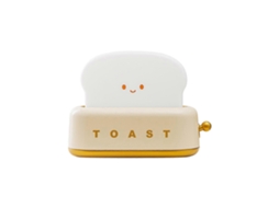 Lâmpada De Toaster, Luz Nocturna E De Humor Para Cabeceira Da Cama