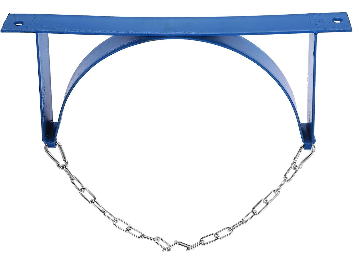 Suporte De Ferro Reforçado Para Cilindro Gás, Ideal Para Laboratórios E Escolas Fixação De Parede Anti Tombamento Tanque