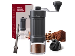 Moedor De Café Manual 40 Níveis, Cerâmica, Mós Cônicas, Portátil, Para Espresso, Prensa Francesa E Café Coado, Uso Em Casa E Viagens