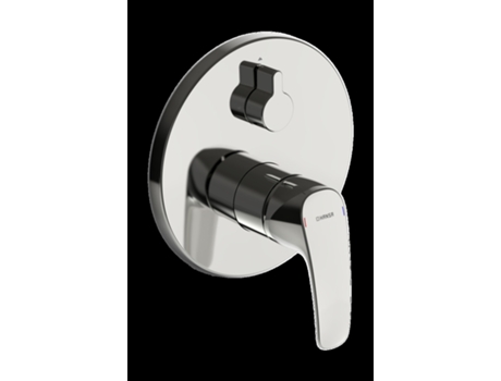 HANSA Hansapinto Misturadora de Banheira e Duche Conjunto Pronto a Montar com Dispositivo de Segurança Cromada 85283083