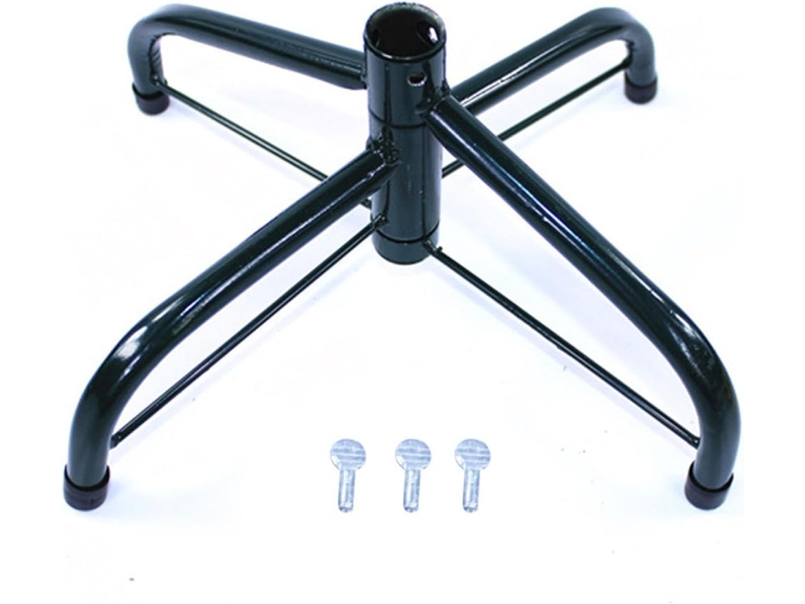 Suporte Metálico para Árvore Artificial Suporte para Árvore de Natal, Base Dobrável, Estrutura de Aço com Função CHABERLU