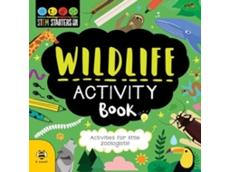 Livro Wildlife Activity Book de Sam Hutchinson (Inglês)