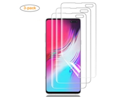 Aetheria película de Proteção de Tela para Samsung Galaxy S10 5g de Cobertura Total Anti bolha Anti quebra com 3 Kits