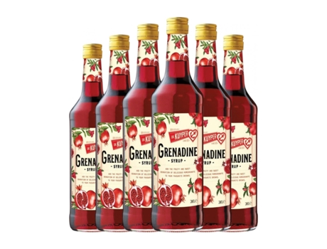 Schnapp DE KUYPER Grenadine Sem Álcool (0.7 L - 6 Unidades)