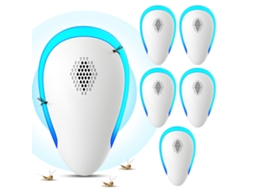 6 pack repelente ultrassônico plug in para pragas ratos mosquitos insetos seguro interior 1000sq.ft | S/MARCA