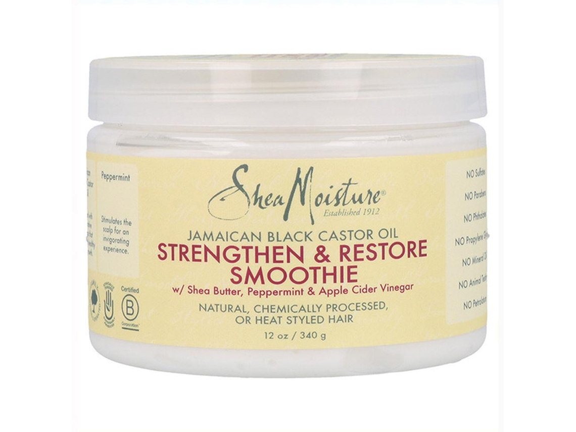 Máscara Capilar SHEA MOISTURE Black Castor Oil 340 Gr