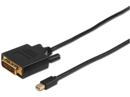 Adaptador de Cabo de Vídeo MICROCONNECT 2 M Mini Displayport Dvi-D Preto