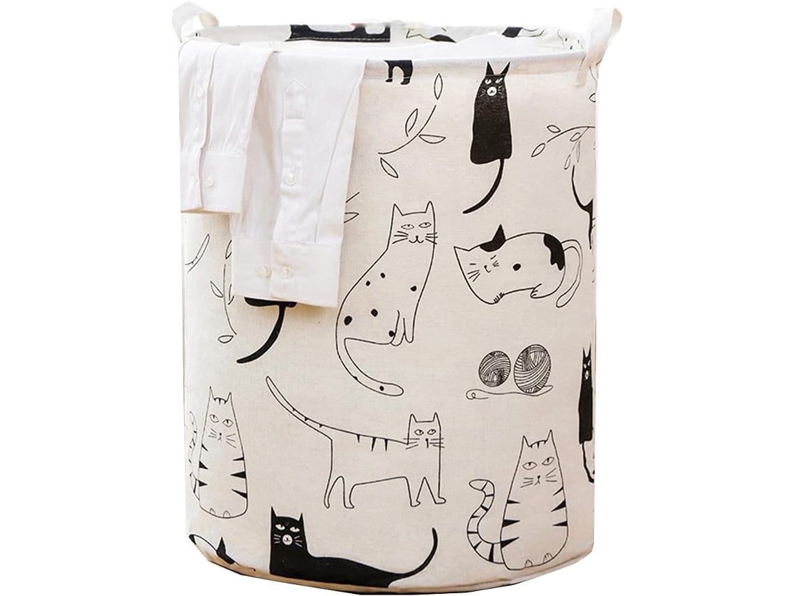 Organizador de cestos de roupas grande, duplo e à prova d'água Slowmoose de 19'' x 16,5''.