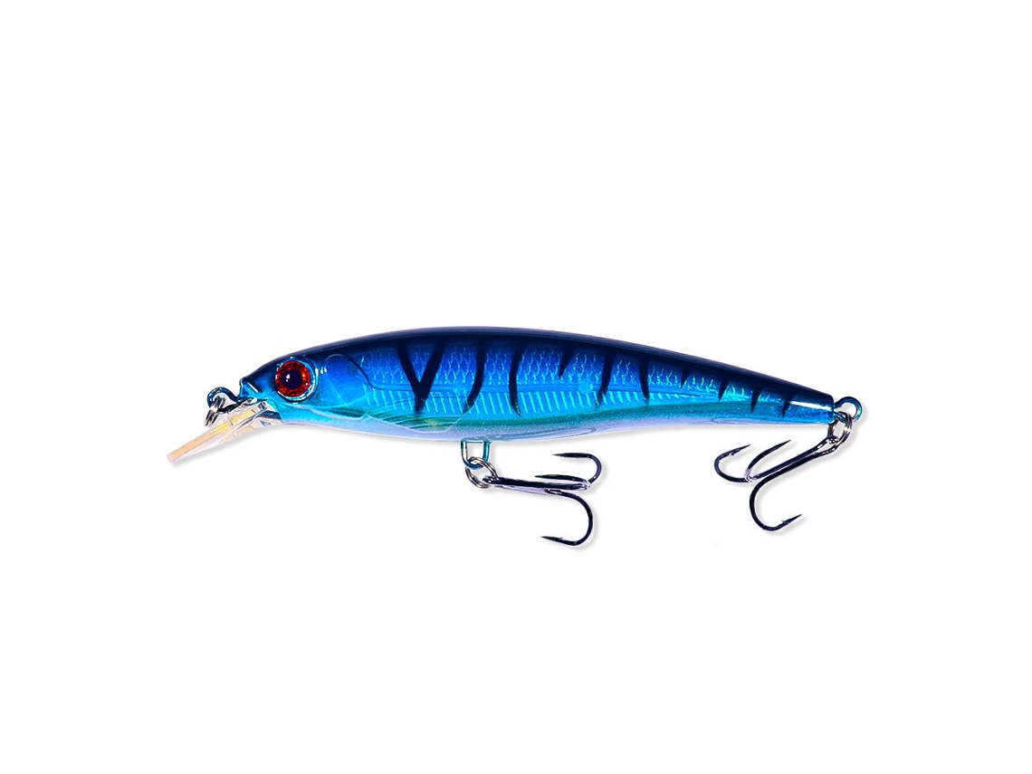 Isca artificial MDUG laser minnow, 110mm, 13g, afundamento lento, estilo 10