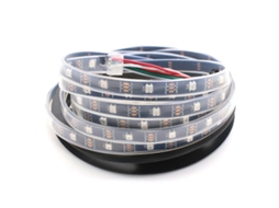 Fita de Led Ws2812b de 5m, 5v, 96 Leds de Pixels Endereçáveis​​ Individualmente, À Prova D'água Ip20, Flexível, Conforme Mostrado na Imagem BRILVIBERA