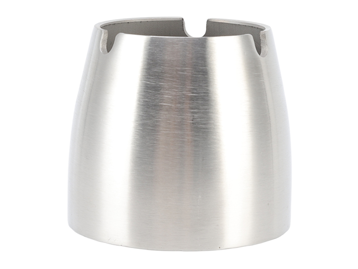 Cinzeiro de Aço Inoxidável Anti ferrugem Cone Grande Capacidade para Casa Escritório Pátio