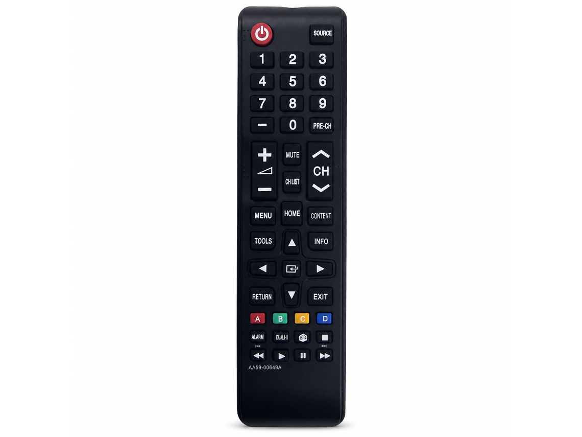 Comando À Distância Para Tv Compatível Com Samsung Aa59-00649a