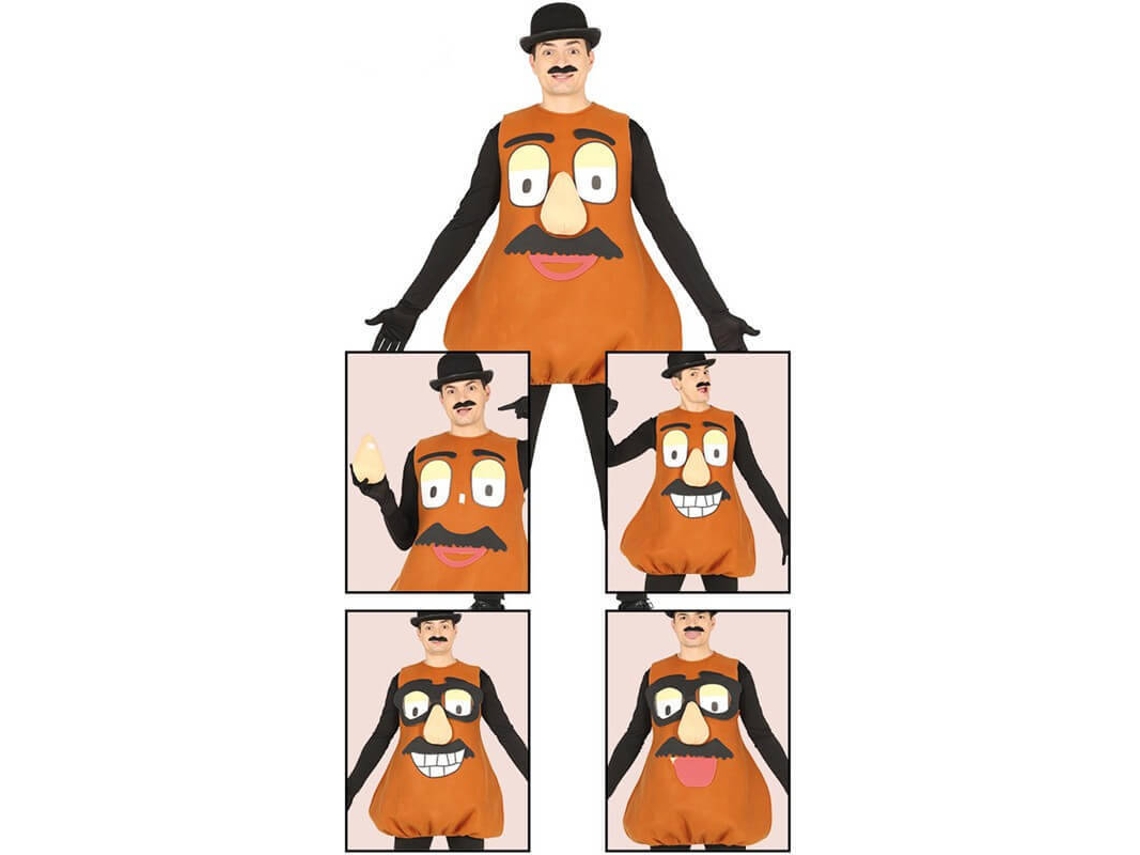 Fato de Homem DISFRAZZES Sr.Batata (Tam: L)