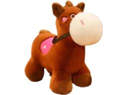 Boneco De Pelúcia Animal Cavalo Brinquedo Infantil