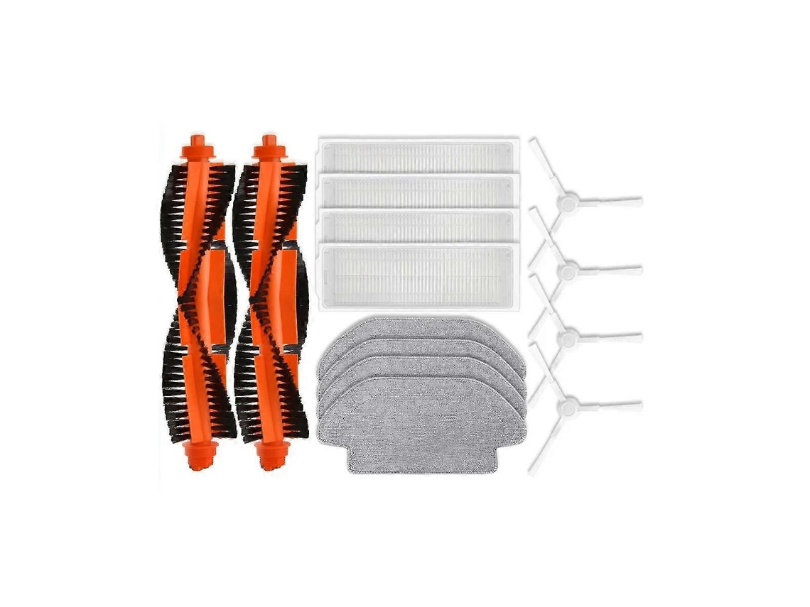 Peças De Reposição E Acessórios Para Aspirador De Pó Robô Xiaomi S10, Escova Principal, Escova Lateral, Filtro Hepa, Pano De Esfregão Brilvibera