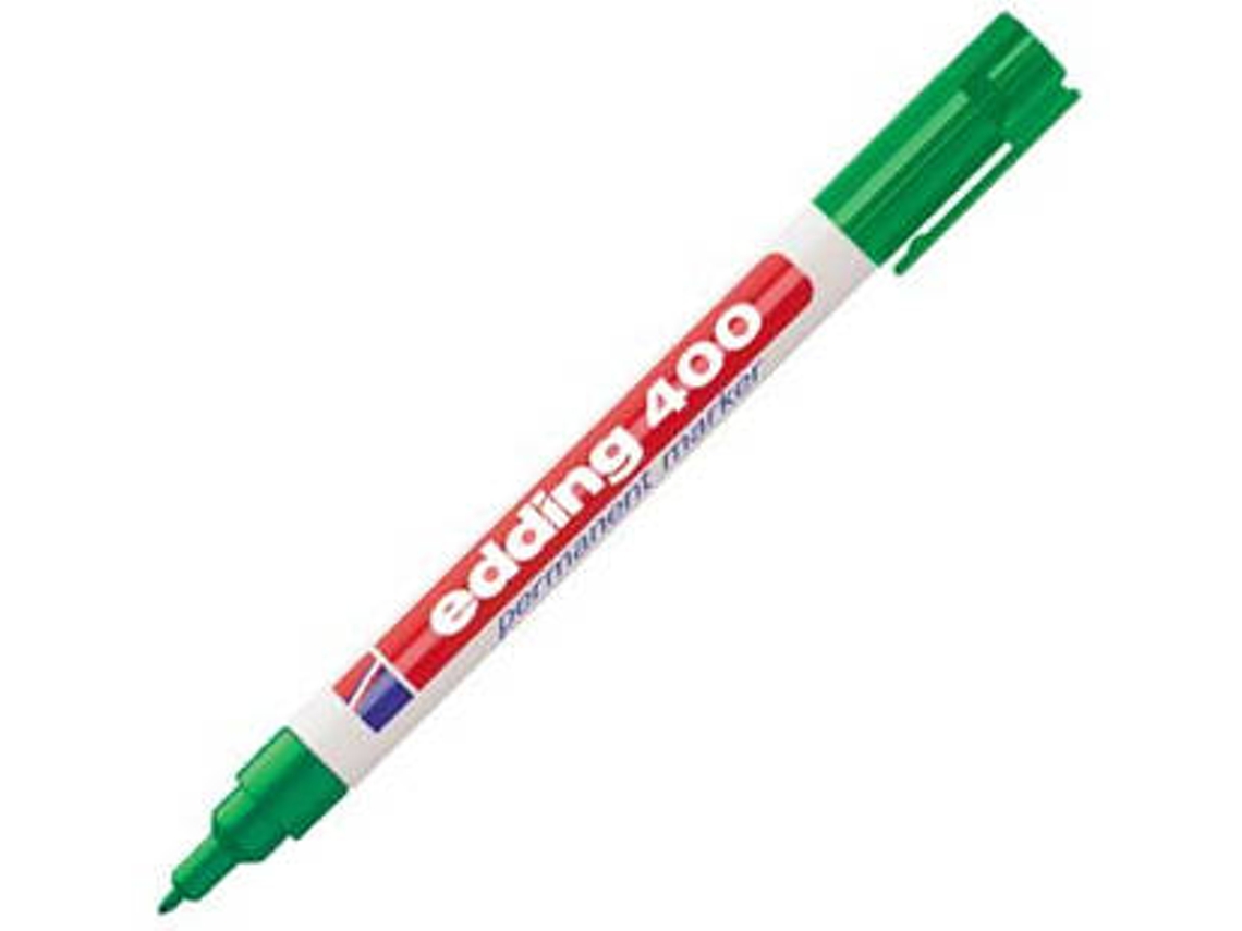 Marcador EDDING 400 (1 mm - Verde)