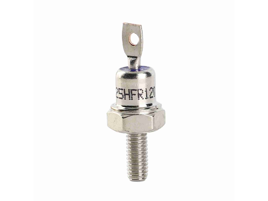 Diodo Retificador 5 Pares 25hfr 25hf, 25a 1200v, Base De Ferro, Polaridade Direta/inversa