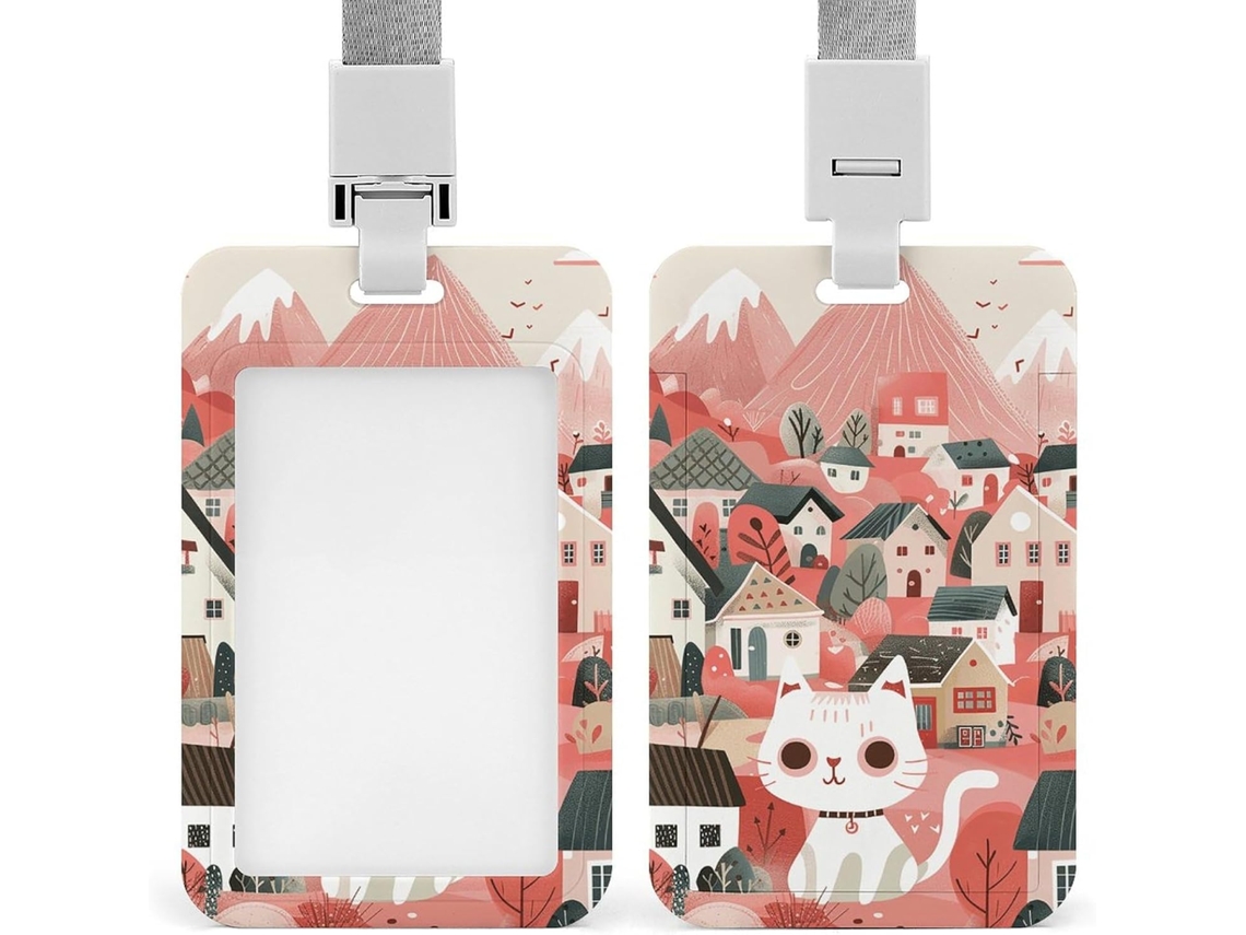 Porta Crachá Uso Externo, Personalizável, À Prova D Água, Com Protetor De Crachá, Ideal Funcionários De