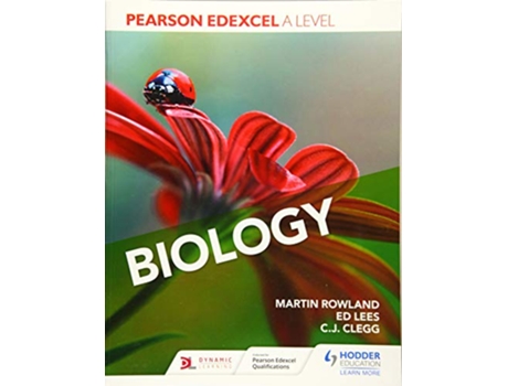 Livro Pearson Edexcel A Level Biology de Pauline Lowrie e Mark Smith (Inglês)