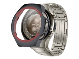 Capa de Proteção para Huawei Watch 5 46mm Pc Semi transparente, Meia Caixa Vazada CHABERLU