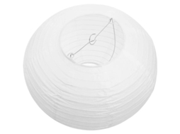 Pantalla redonda de papel de arroz, hecha a mano, 30 x 19 cm - aquaforge