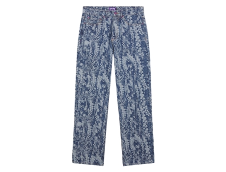 Jeans De Homem Octopus Ray Loose Azul (33)