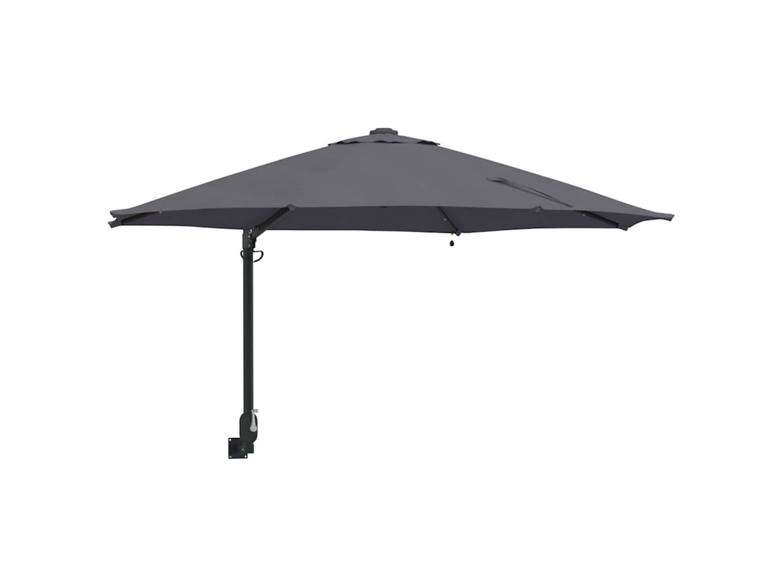 Maison Exclusive - Guarda-sol De Jardim Manual Antracite 248 X 248 X 148 Cm