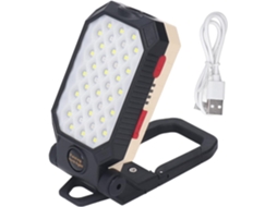 Luz De Trabalho Led Com 38 Leds Pequenos E 1 Grande Focado,