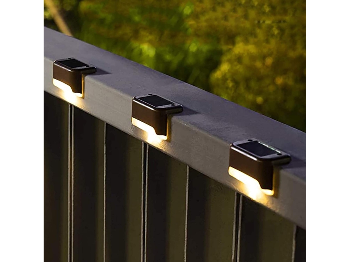 Kit com 16 Luminárias AQUAFORGE para Cerca e Escadas à Prova D'água