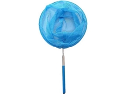 Omni-rede De Pesca Extensível Para Crianças Labelz Kids Com Cabo Telescópico De Aço Inoxidável Malha Durável Brinquedo Jardim Azul
