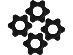 Conjunto De 4 Porcas Autotravantes Zerodeko Para Barras Halteres 2,5