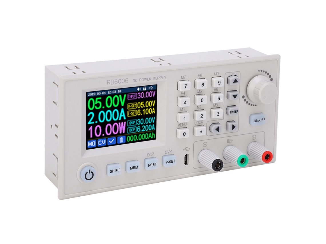 Laxiscreed Fonte De Alimentação Dc Ajustável Com Tela Lcd 2.4’’ E Wifi Para Projetos Eletrônicos