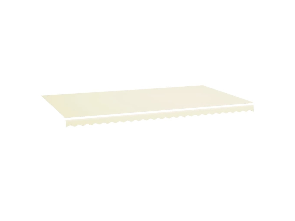 Replacement Awning Fabric, Replacement Awning Fabrics Vidaxl Creme Poliéster (580 X 345 Cm)