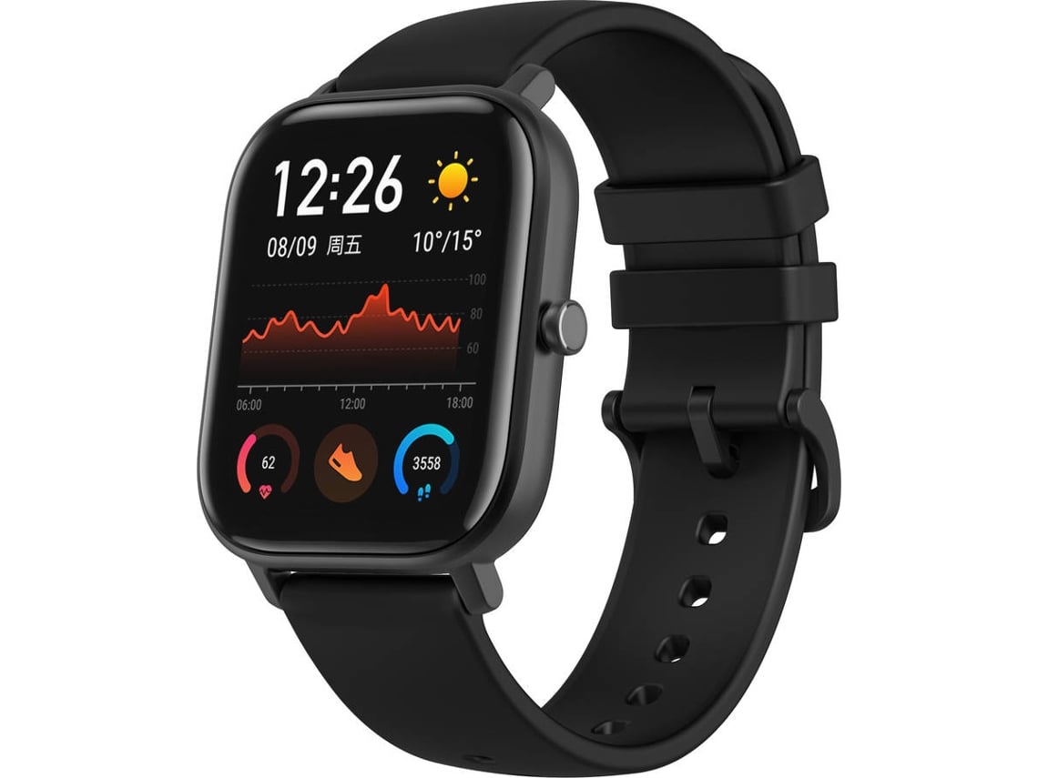 Smartwatch AMAZFIT GTS Preto Worten.pt