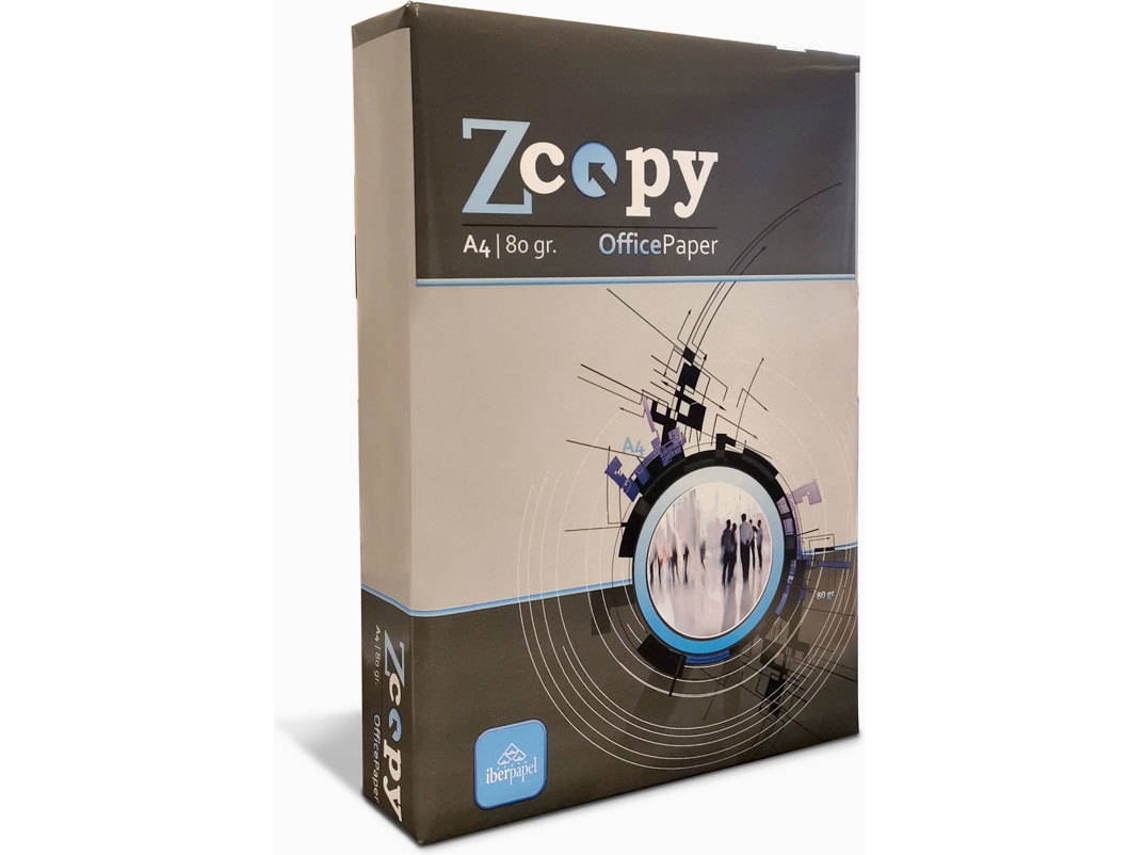 Papel de Impressão ZCOPY Office Paper (Branco - A4 - 80 gr)