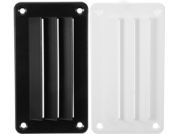 Conjunto de 2 grelhas de ventilação em ABS para saída de ar em autocaravanas.