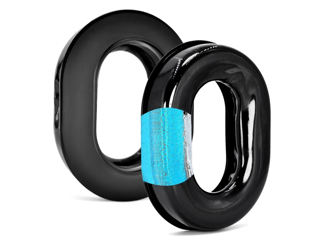 Lurelia Almofadas Auriculares Com Espuma Macia Em Silicone Compatíveis Com De Aviação Piloto 25xt Preto - 1 Par