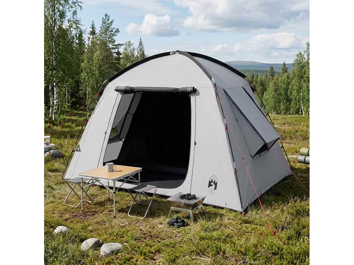 Vidaxl Barraca Cabana Branco Blackout 210 X 210 X 138 Cm Poliéster