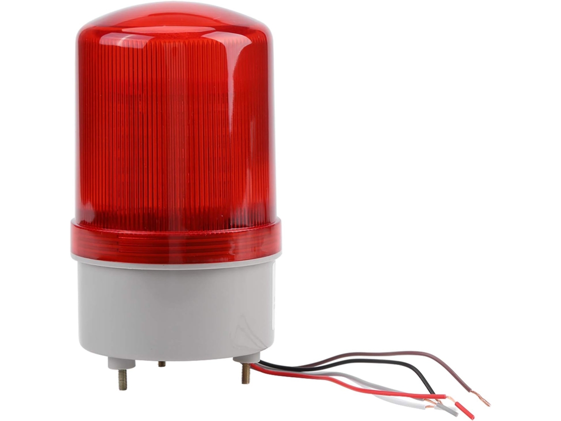 Sinalizador Vermelho 18 * 10, 1 Peça, Lâmpada De Sinalização Emergência Led Vermelha Giratória, Ac220v