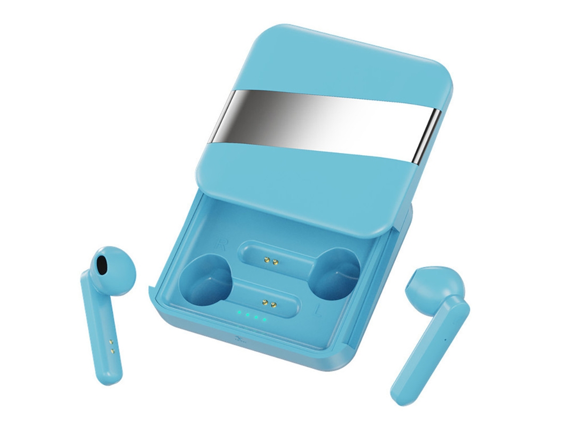 Auriculares Sem Fio Estéreo Yizhood Bluetooth Azul